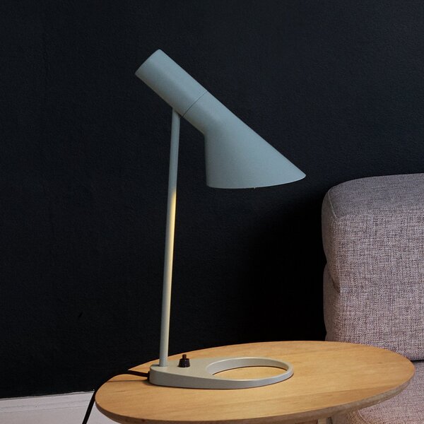 Lampă de masă Louis Poulsen, AJ Mini, Albastru, Camera de zi, Metal, Design