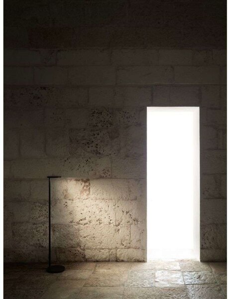 Lampadar FLOS, reglabil, Maro / Rugină, Camera de zi, Aluminiu