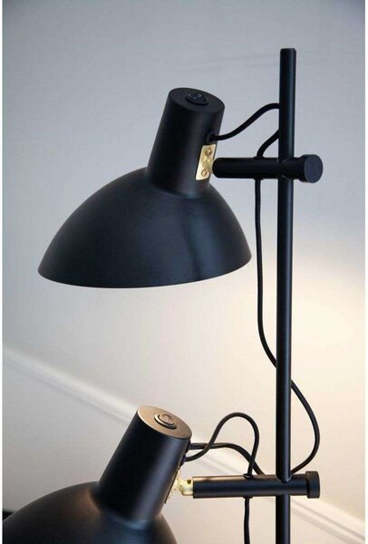 Lampadar Halo Design, Negru, Camera de zi, Metal