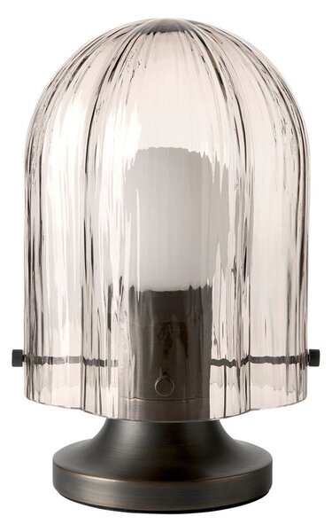 Lampă de masă GUBI, Seine, Bronz / Alamă Veche, Camera de zi, Sticlă, Design