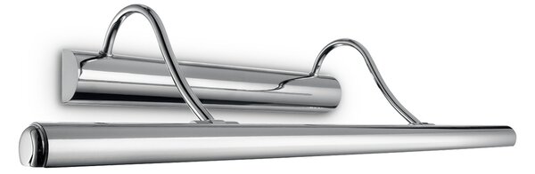 IDEAL LUX Aplică de perete Mirror-10, crom, 60 cm, reglabil, Metalic, Camera de zi / sufragerie, Metal, Modern, Lampă de perete