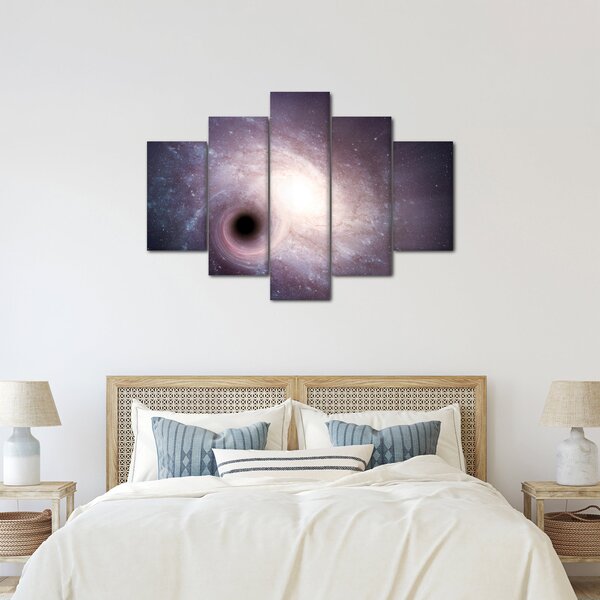 Tablou - Galaxii spiralate (150x105 cm)