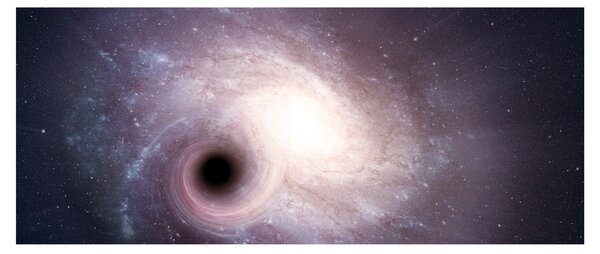 Tablou - Galaxii spiralate (120x50 cm)