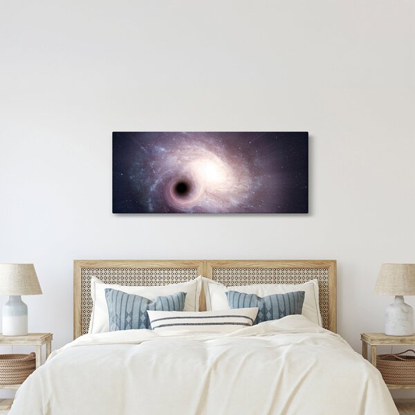 Tablou - Galaxii spiralate (120x50 cm)