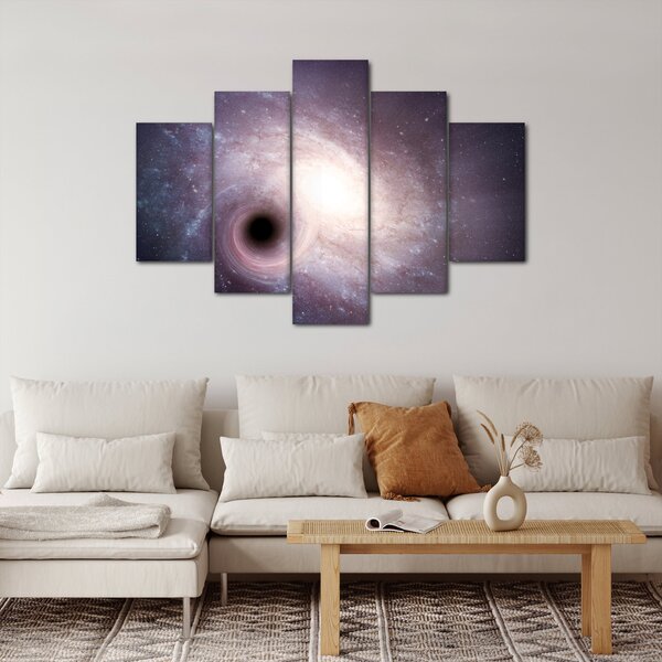 Tablou - Galaxii spiralate (150x105 cm)