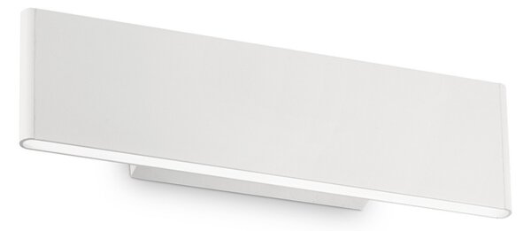 IDEAL LUX Aplică de perete LED Desk alb, lumină sus/jos, Alb, Hol, Metal, Modern, Priză de perete sus / jos