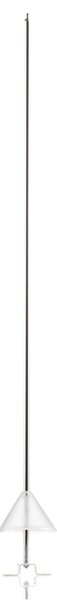 Ivela LKM Suspensie rigidă 100 cm, placă 6 cm, Metalic, Aluminiu