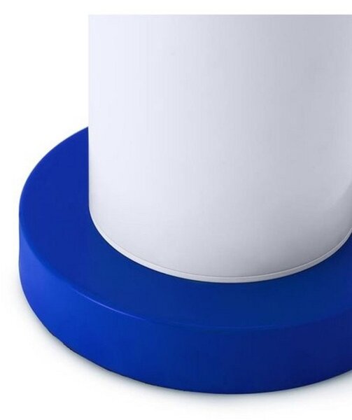 Lampă de masă Normann Copenhagen, Albastru, Camera de zi, Aluminiu