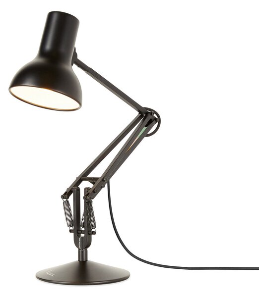 Lampă de masă Anglepoise, Type 75, Negru, Camera de zi, Metal, Design