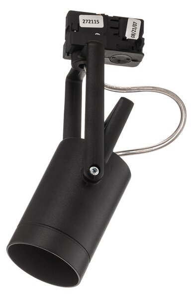 Ivela Drim Spot trifazat E27 reglabil negru, Negru, Hol, Metal, Modern