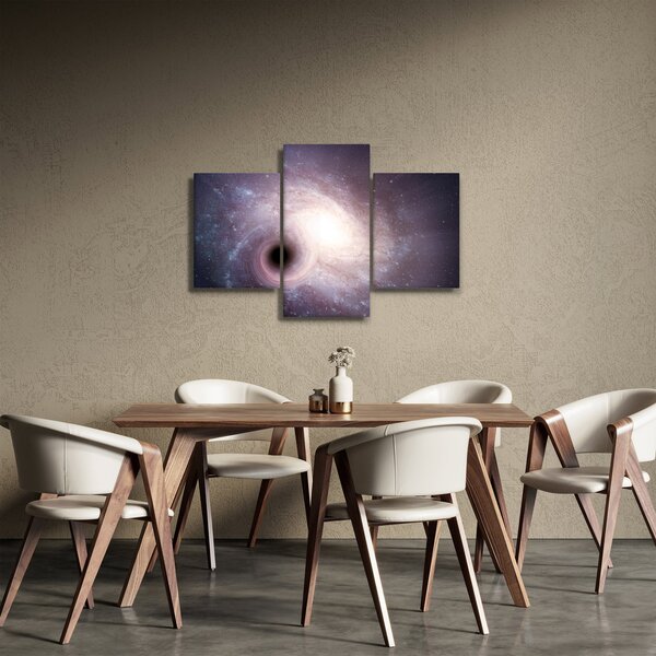 Tablou - Galaxii spiralate (90x60 cm)
