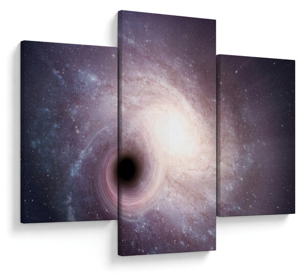 Tablou - Galaxii spiralate (90x60 cm)