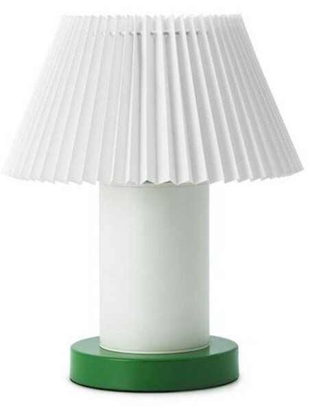 Lampă de masă Normann Copenhagen, Verde, Camera de zi, Aluminiu