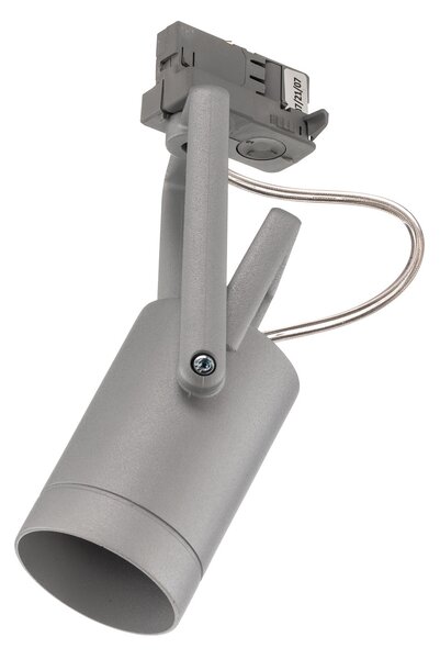 Ivela Drim Spot trifazat E27 reglabil argintiu, Gri, Hol, Metal, Modern