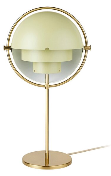 Lampă de masă GUBI, Multi-Lite, Auriu / Alamă, Camera de zi, Metal, Design
