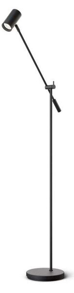 Lampadar Belid, Negru, Camera de zi, Metal
