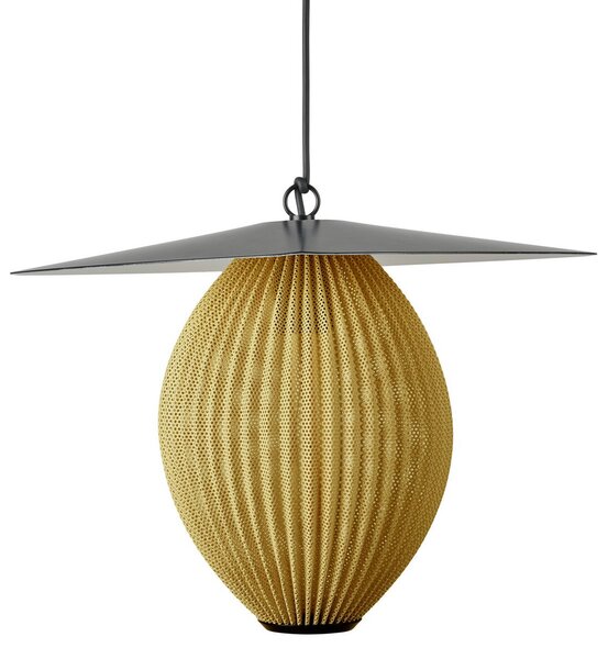 Lămpi de exterior GUBI, Satellite, Negru, Balcon, Oțel inoxidabil, Design
