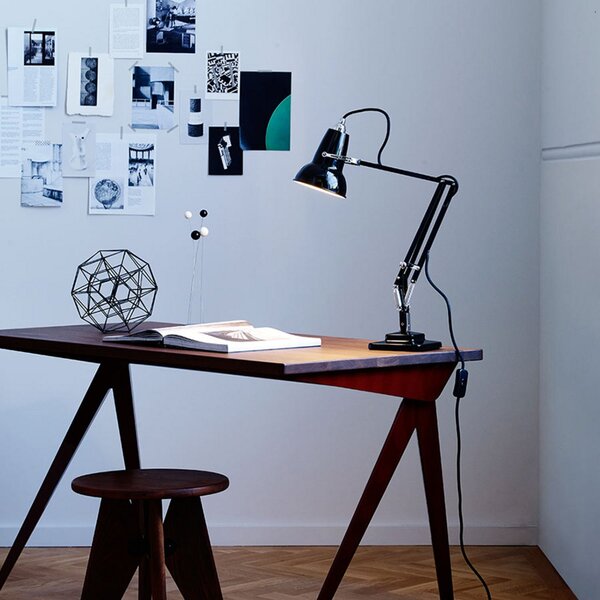 Lampă de masă Anglepoise, Original 1227, Negru, Studiu / Birou, Metal, Design industrial