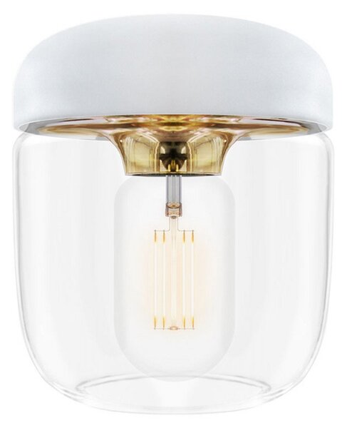 Acorn Abajur White/Polished Brass UMAGE