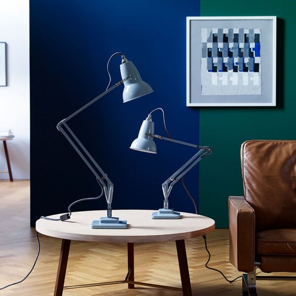 Lampă de masă Anglepoise, Original 1227, Gri, Studiu / Birou, Metal, Design industrial