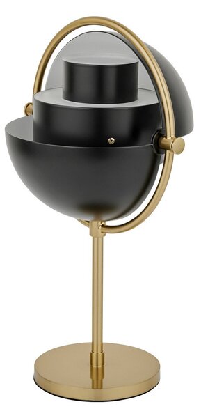 Lampă de masă GUBI, Multi-Lite, reglabil, Auriu / Alamă, Camera de zi, Metal, Design