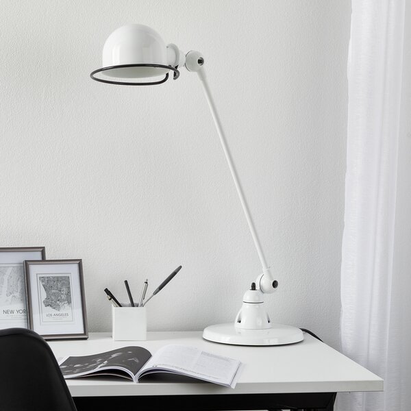Jieldé Loft D6000 lampă de masă, alb, Alb, Studiu / Birou, Metal, Design industrial