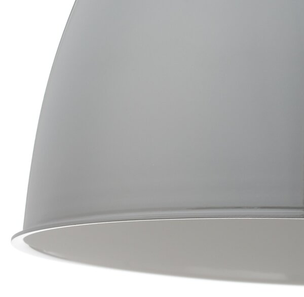 Jieldé Augustin A360 lampă suspendată gri lucios, reglabil, Gri, Camera de zi / sufragerie, Metal, Design industrial