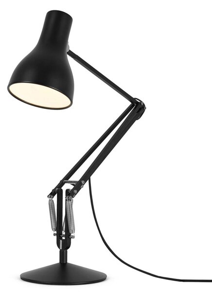 Lampă de masă Anglepoise, Type 75, Negru, Studiu / Birou, Metal, Design industrial