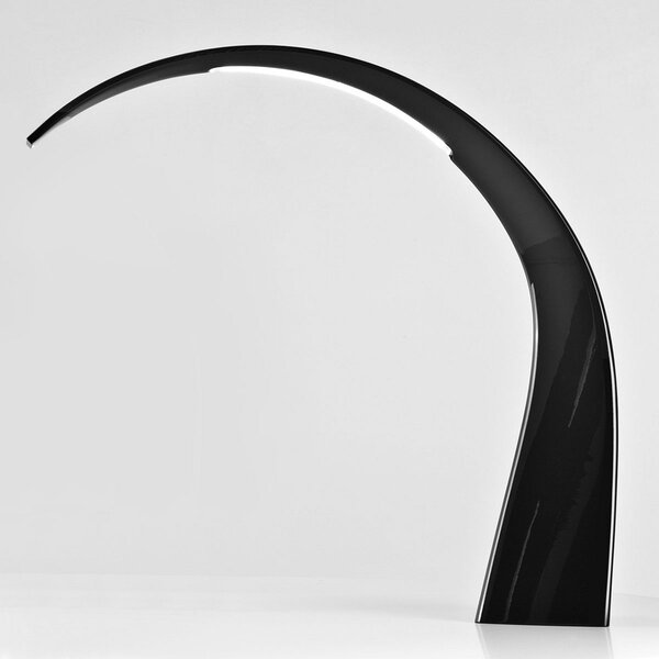 Lampă de masă Kartell, Taj, Negru, Camera de zi, Plastic, Design