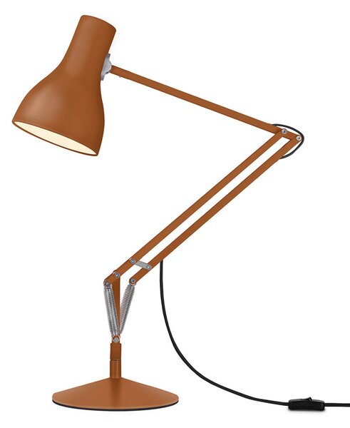 Lampă de masă Anglepoise, Type 75, Maro / Rugină, Studiu / Birou, Metal, Design industrial