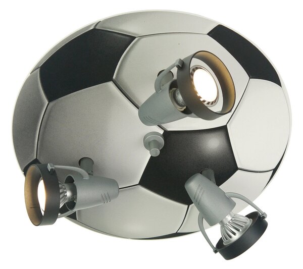Niermann Standby Plafonieră Fotbal, reglabil, Camera copiilor, Lemn
