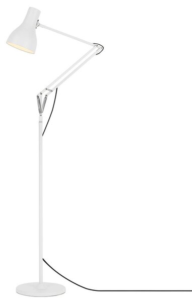 Lampadar Anglepoise, Type 75, Alb, Camera de zi, Metal, Design industrial