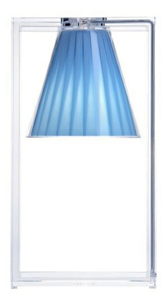 Lampă de masă Kartell, Albastru, Camera de zi, Plastic