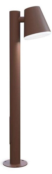 Lampă de Exterior Belid, reglabil, Maro / Rugină, Terasă, Metal