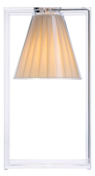 Lampă de masă Kartell, Light-Air, Transparent, Camera de zi, Plastic, Design