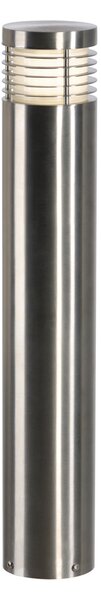 SLV Vap Slim 60 lampă cu soclu din oțel inoxidabil, Metalic, Metal, Modern, Boltă de exterior / cale de acces