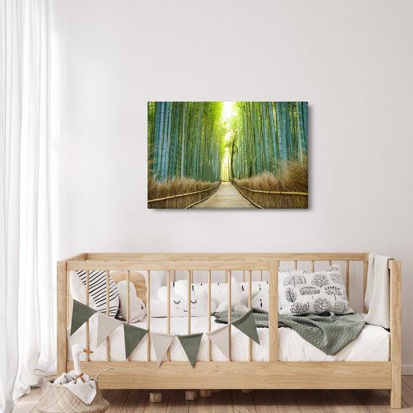 Tablou - Pădure de bambus (90x60 cm)