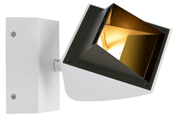 SLV Merado Flood LED lumina de perete 3.000K alb, reglabil, Alb, Camera de zi / sufragerie, Metal, Modern