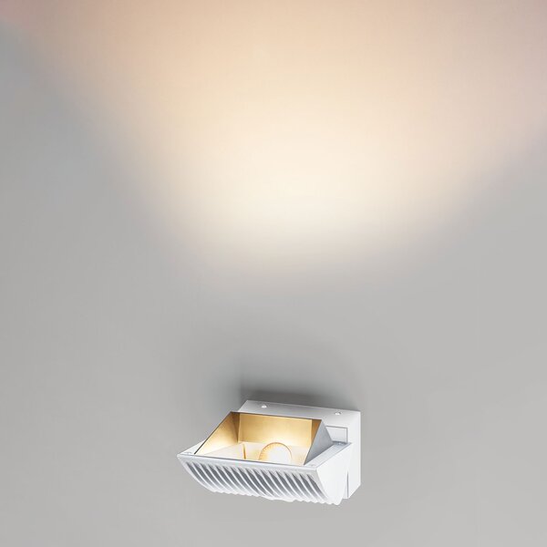 SLV Merado Flood LED lumina de perete 3.000K alb, reglabil, Alb, Camera de zi / sufragerie, Metal, Modern