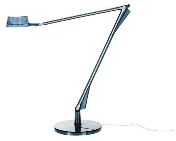 Lampă de masă Kartell, Aledin Dec, Albastru, Camera de zi, Plastic, Modern