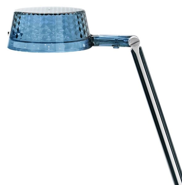Lampă de masă Kartell, Aledin Dec, Albastru, Camera de zi, Plastic, Modern