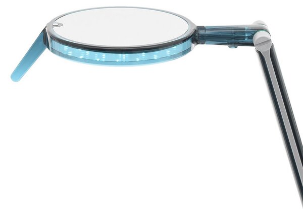 Kartell Aledin Tec lampă de masă LED, albastru, Albastru, Camera de zi / sufragerie, Plastic, Modern