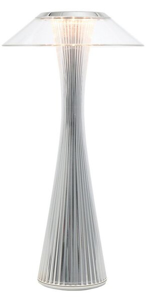 Lampă de masă Kartell, Space, Metalic, Camera de zi, Plastic, Design