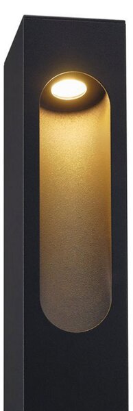 SLV Slotbox lampă LED cu postament înălțime 40 cm, Negru, Metal, Modern