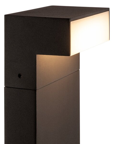 SLV L-Line Out cu LED-uri de iluminat pentru căi acces CCT, înălțime 80, Negru, Metal, Modern