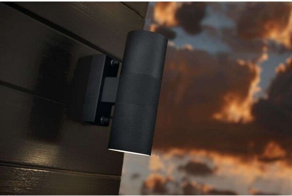 Tin Double Aplică de Perete Black - Nordlux