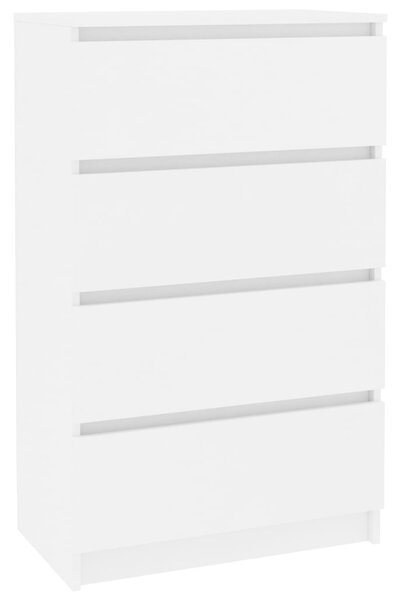 Dulap, alb, 60x35x98,5 cm, lemn compozit