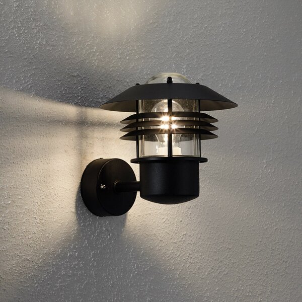 Lampă de Exterior Nordlux, VEJERS, reglabil, Negru, Metal, Modern