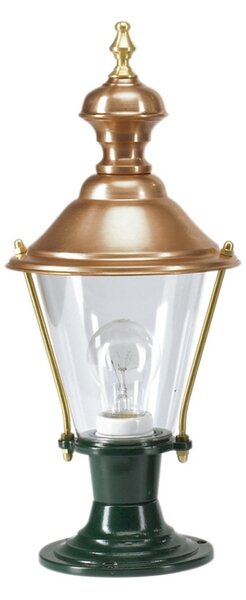 K.S. Verlichting Lampă cu soclu C208, verde, Verde, Metal, Antichitate