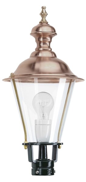 K.S. Verlichting Lampă cu soclu K4b cupru, verde, Cupru, Metal